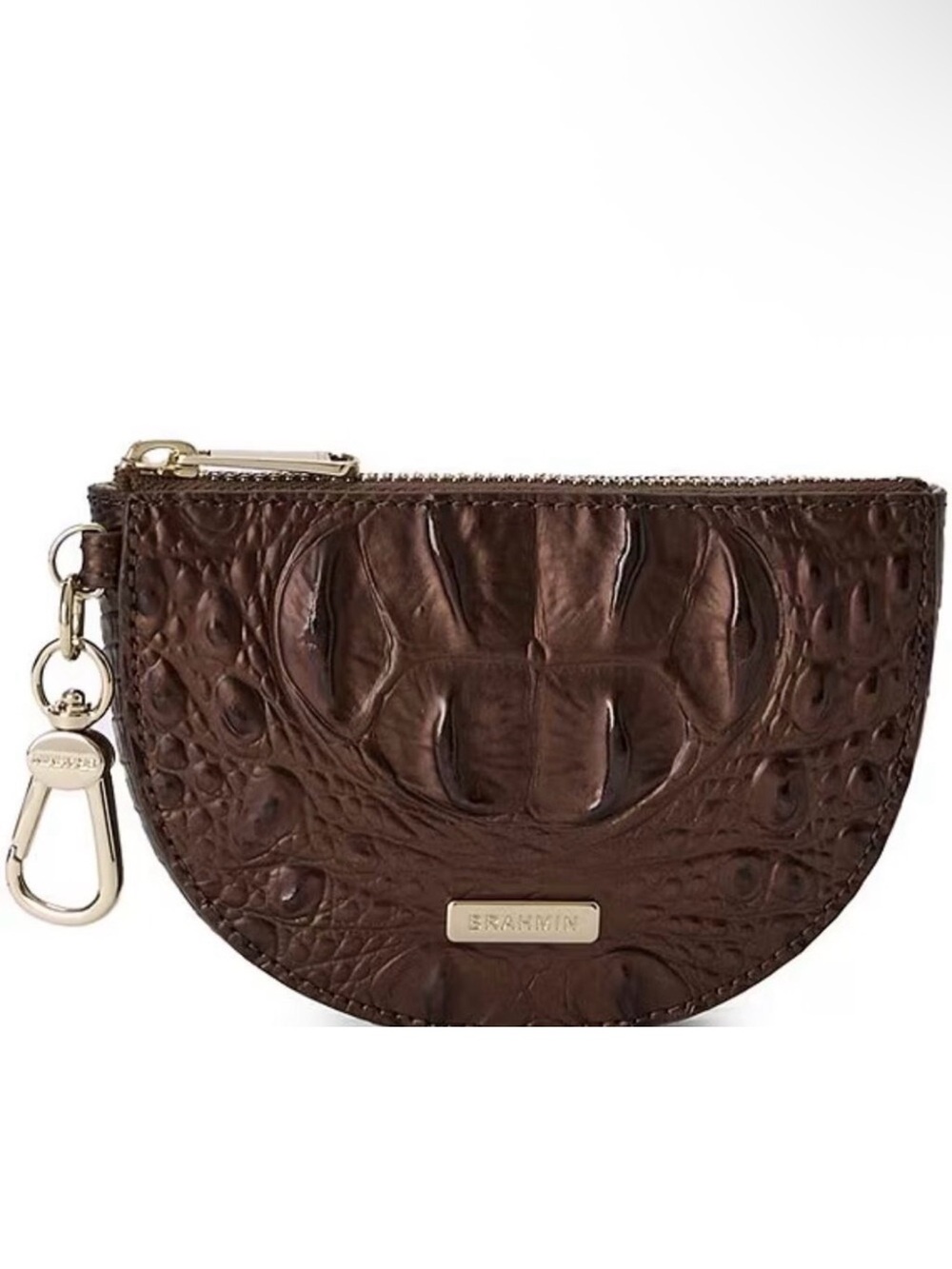 Brahmin Ombre Melbourne Collection Ganache Britt Coin and credit card Holder